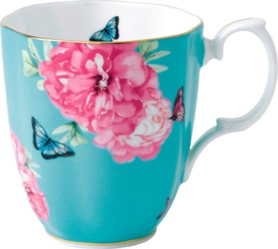 Miranda Kerr Royal Albert friendship mug turquoise 400ml - British product