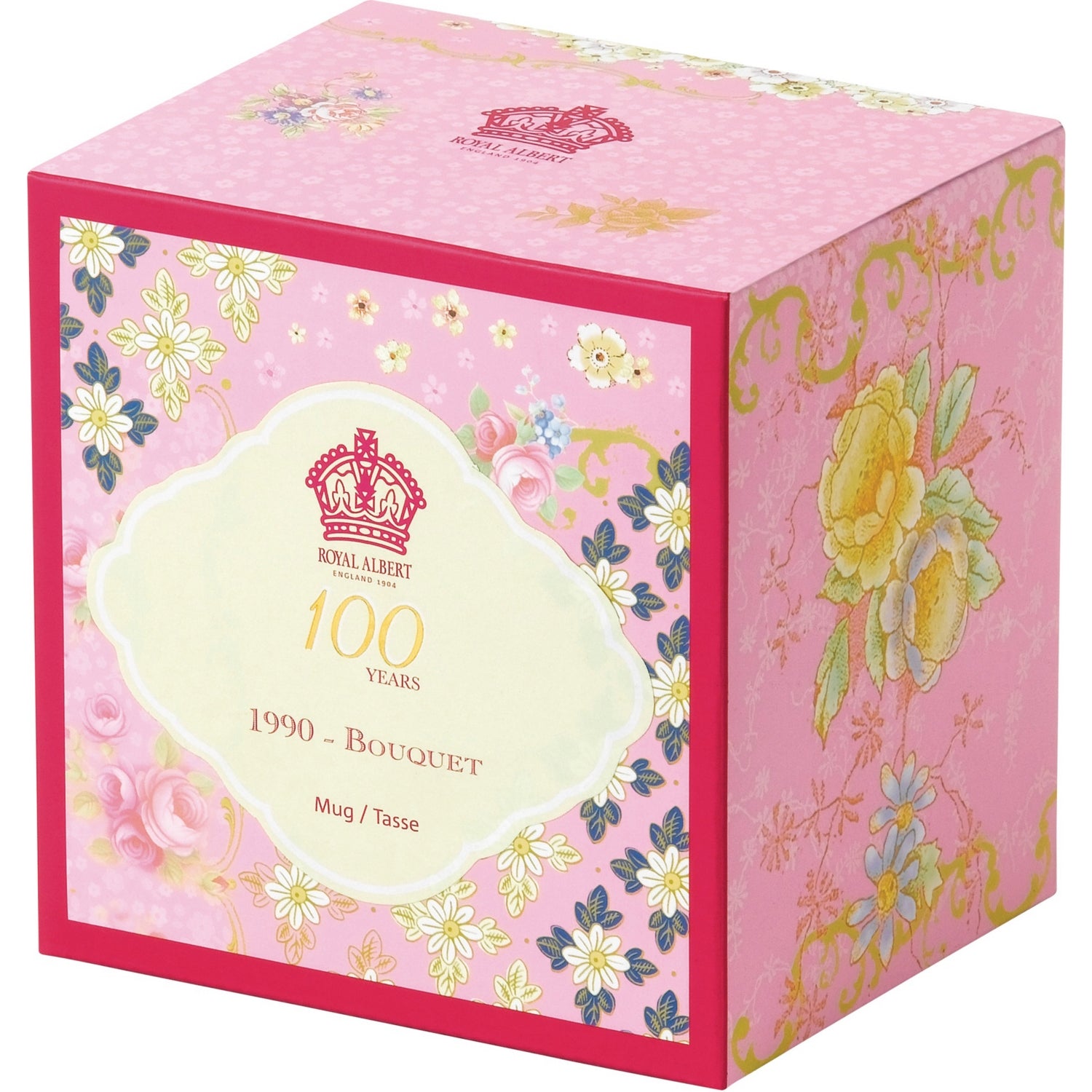 Royal Albert 1990s bouquet mug 400ml, imported from the UK