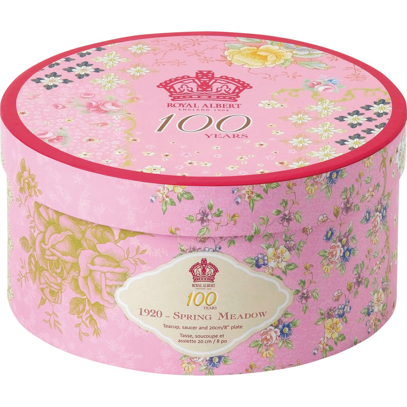 Royal Albert 1920s spring meadow 3-piece tea set - British product