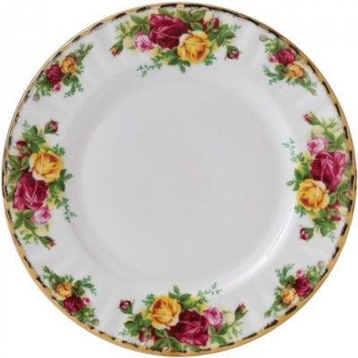 Royal Albert Old Country Roses china plate 21cm, imported from the UK