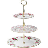 Royal Albert New Country Roses cake stand (British brand)