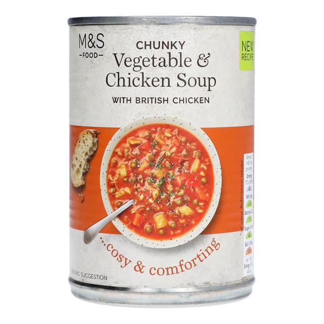 M&S Chunky Vegetable & Chicken Soup   400g GOODS M&S   