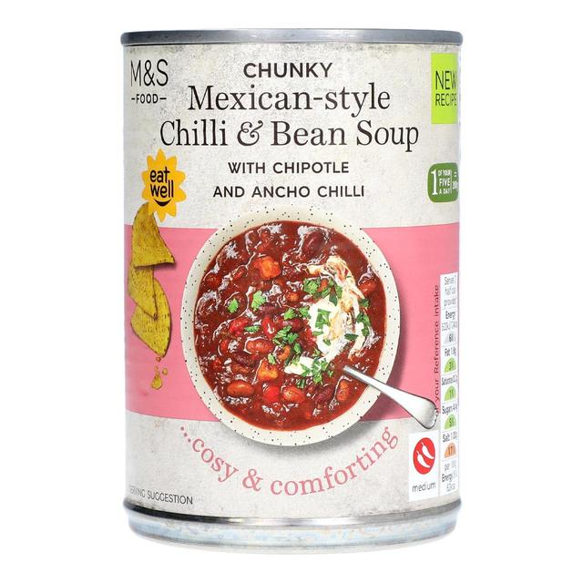 M&S Chunky Vegetable & 3 Bean Soup   400g