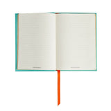 Fortnum's Eau de Nil A5 leather notebook, imported from the UK