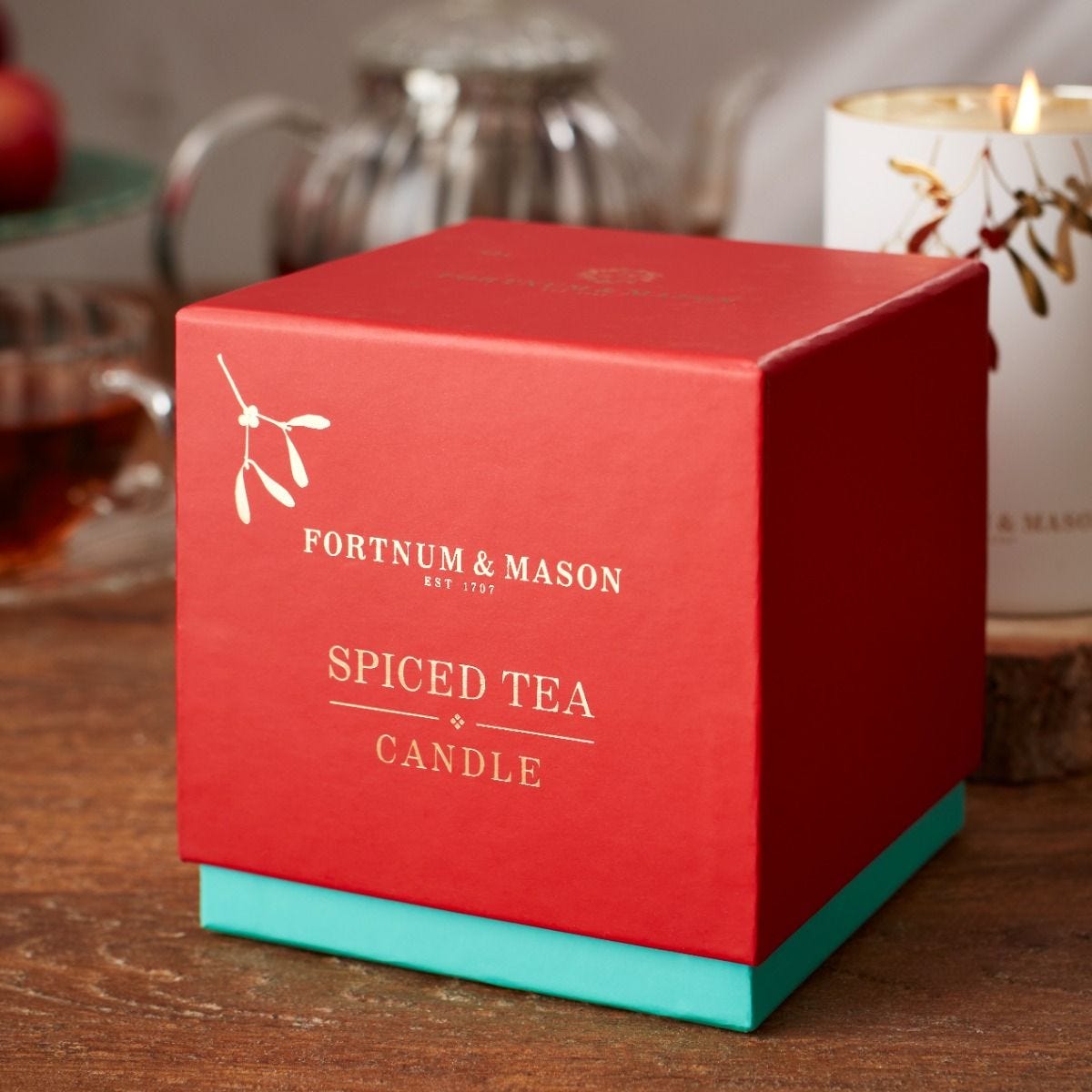 Fortnum's Christmas spiced tea candle 330g, UK version