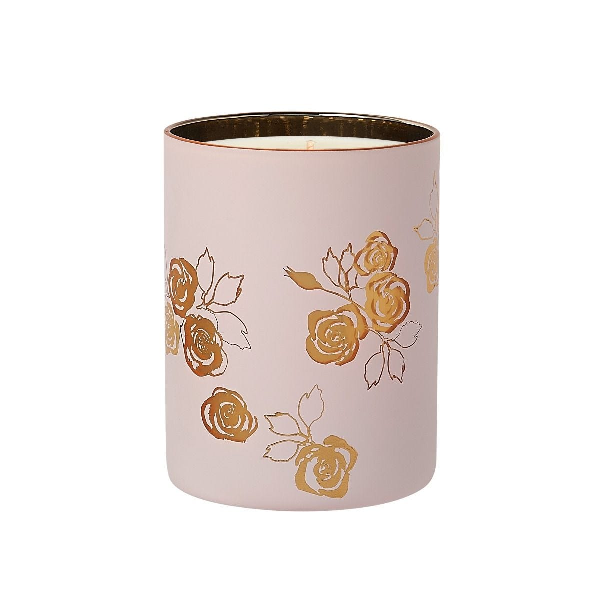 Fortnum's Four Seasons rose petal candle 330g, UK version