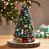 Fortnum's animated Christmas tree decoration 34cm, UK version
