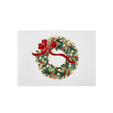 Paula Skene Holiday Wreath Christmas cards box of 8, imported from the UK