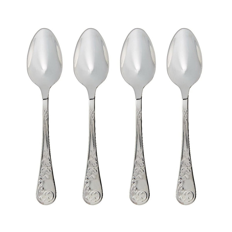 Fortnum's silver-plated teaspoons set of four, imported from the UK