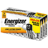 Energizer Alkaline Power AAA batteries pack of 24, UK version