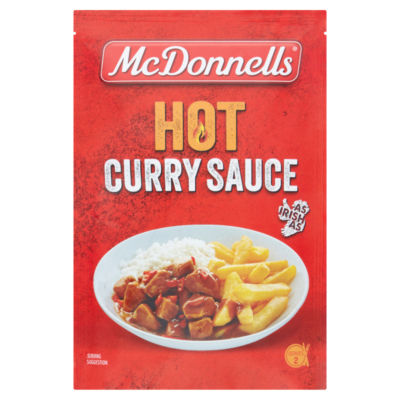 McDonnells hot curry sauce mix 50g - British product