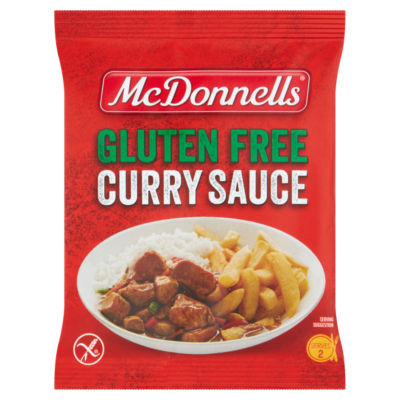 McDonnells gluten free curry sauce 50g, imported from the UK
