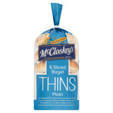 McCloskey's plain bagel thins 330g (British brand)