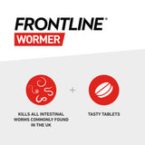 Frontline wormer tablets pork flavour XL - British product