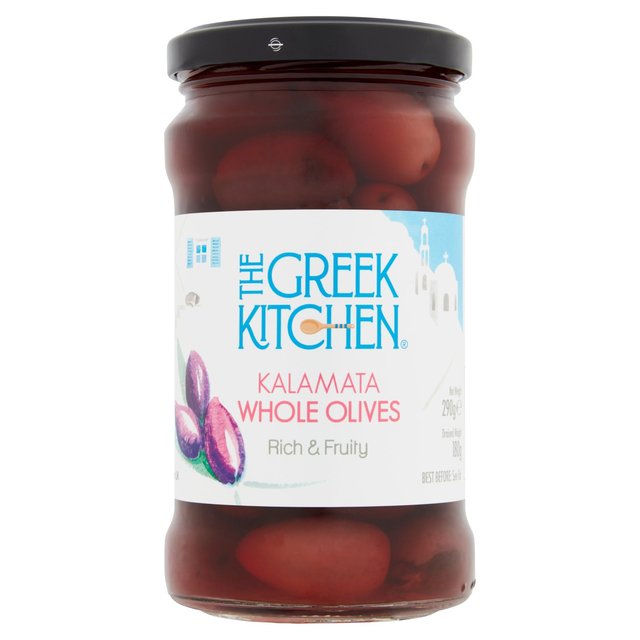 The Greek Kitchen Kalamata Whole Olives   290g