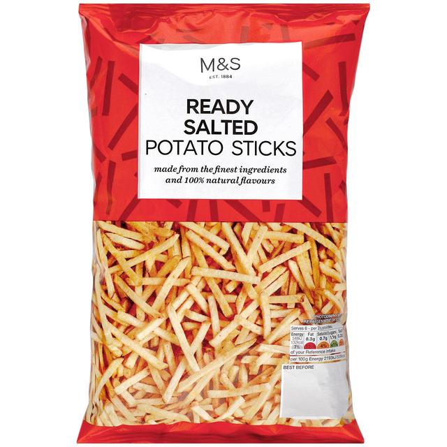 M&S Ready Salted Potato Sticks   150g GOODS M&S   