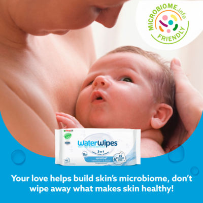 WaterWipes Sensitive+ baby wipes 240 count, UK version