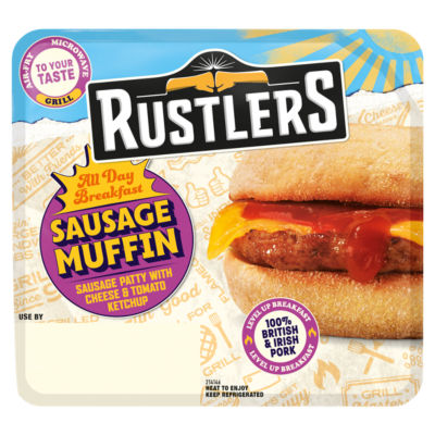 Rustlers All Day Frühstückswurstmuffin 155 g