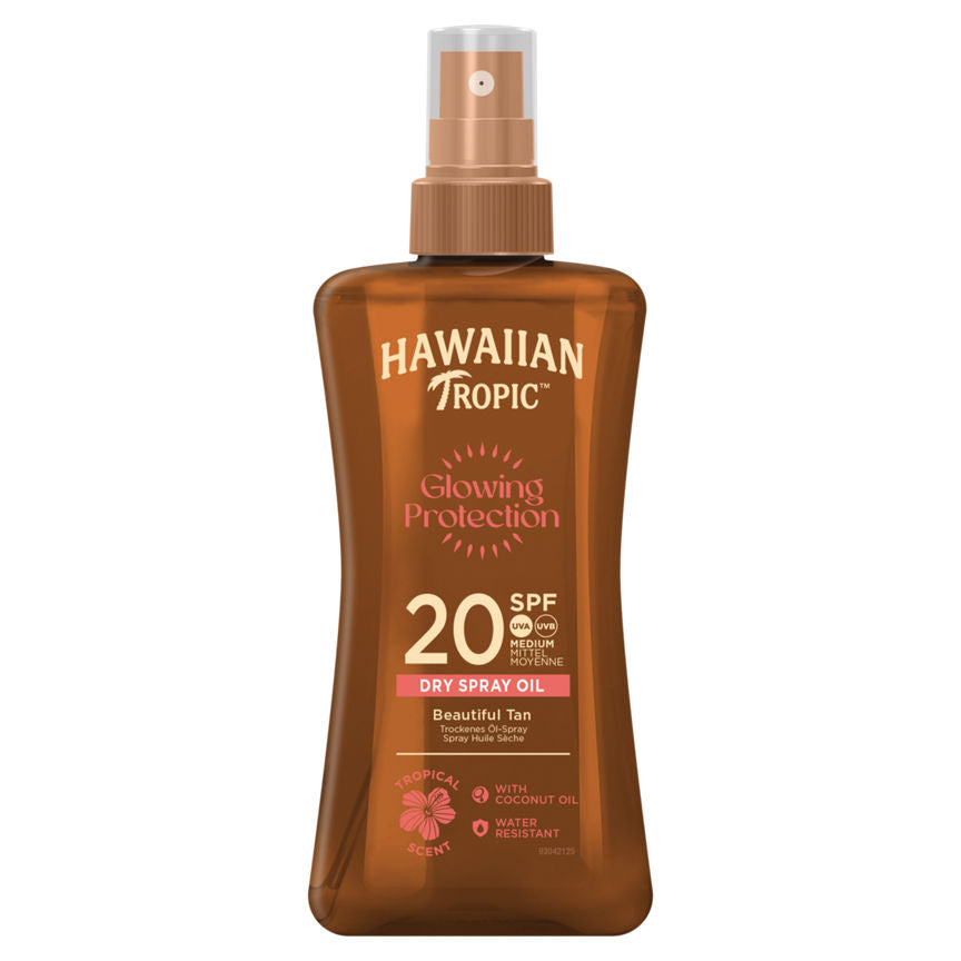 Hawaiian Tropic Protective Oil Spray SPF 20 GOODS ASDA   