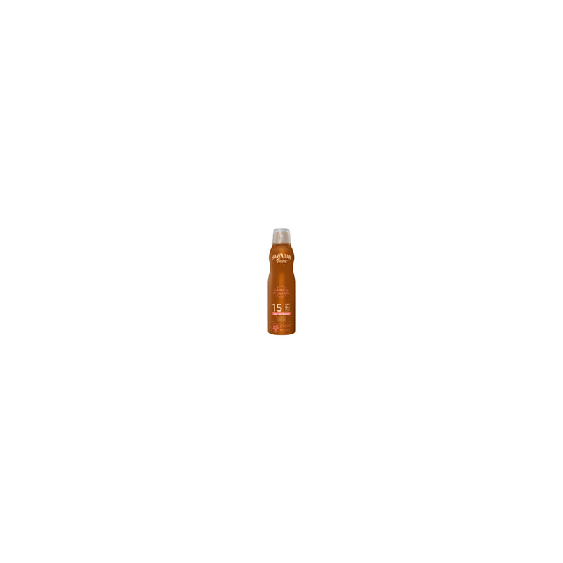 Hawaiian Tropic Glowing Protection Spray SPF 15 177ml, imported from the UK