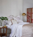Gingerlily silk super king duvet cover 260cm x 220cm, UK version