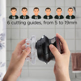 Lifemax home barber trimmer 5 cutting guides, UK version