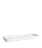 Royal Copenhagen white fluted rectangular dish 36cm x 12.5cm, imported from the UK
