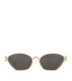 LOEWE hexagonal sunglasses gold-tone metal frame (British brand)