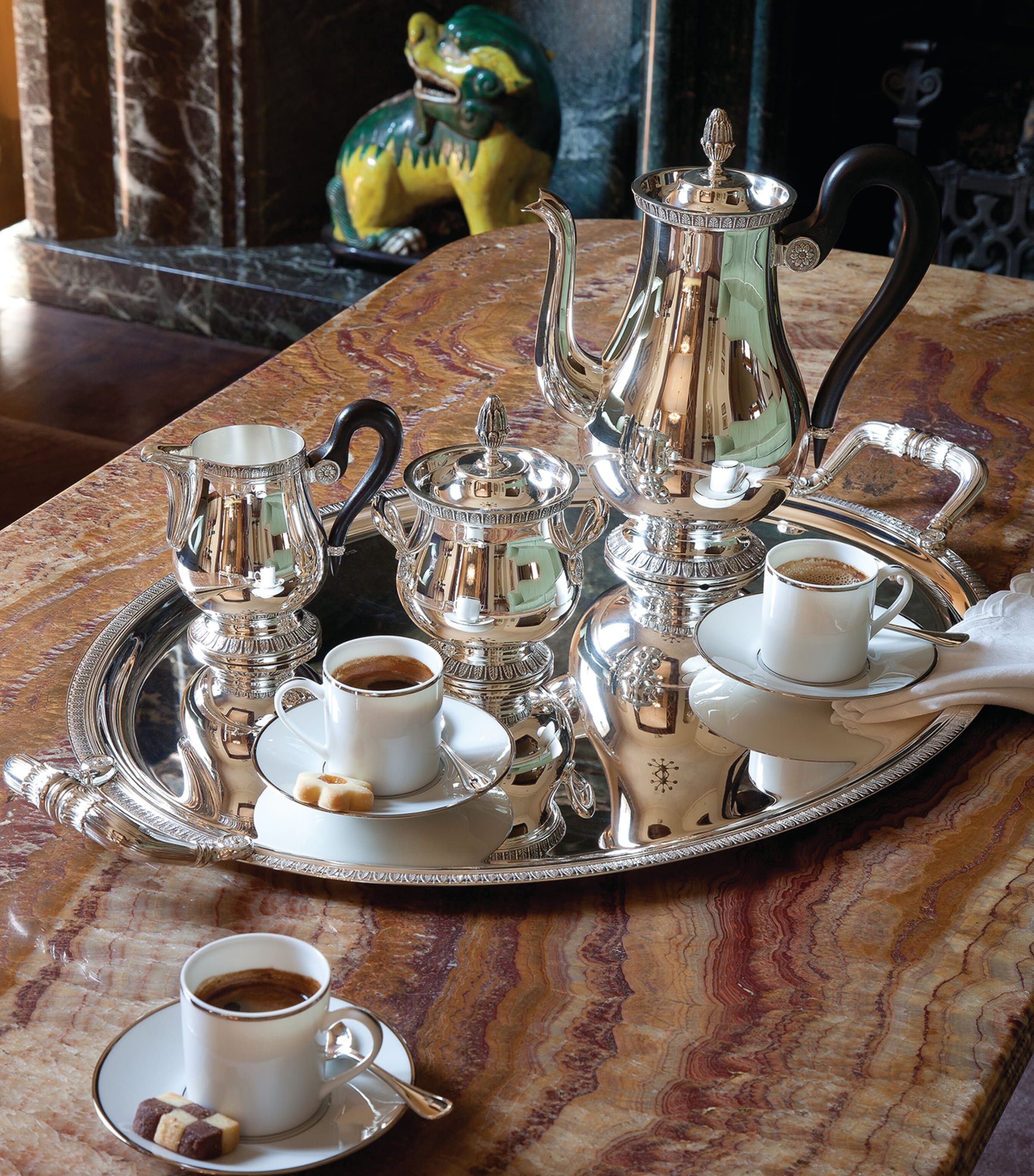 Christofle Malmaison cream jug - British product