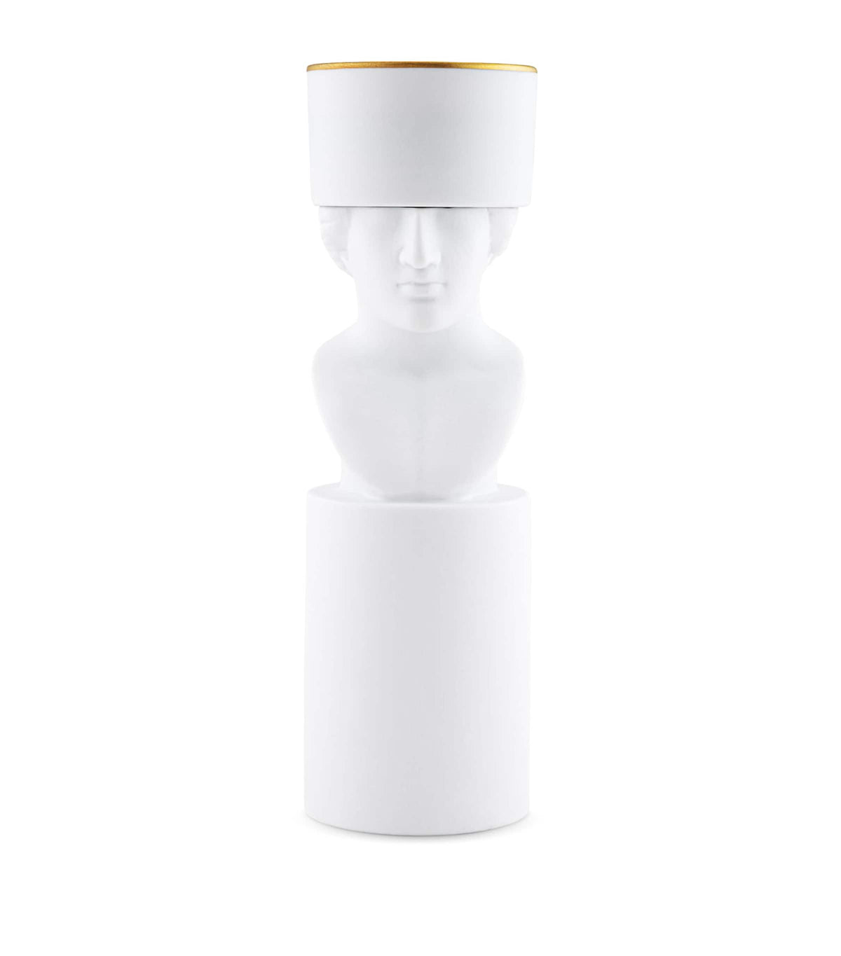 GINORI 1735 porcelain Il Letterato candle holder - British product