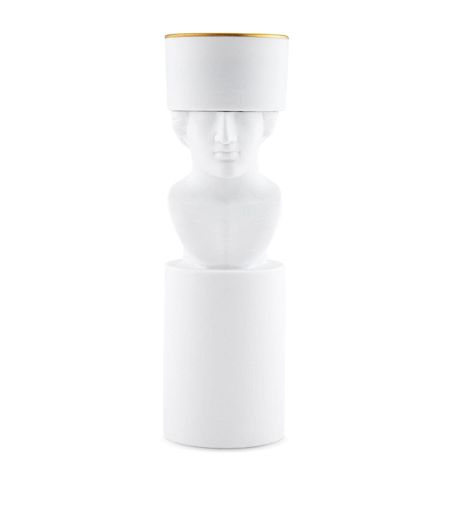 GINORI 1735 porcelain Il Letterato candle holder - British product