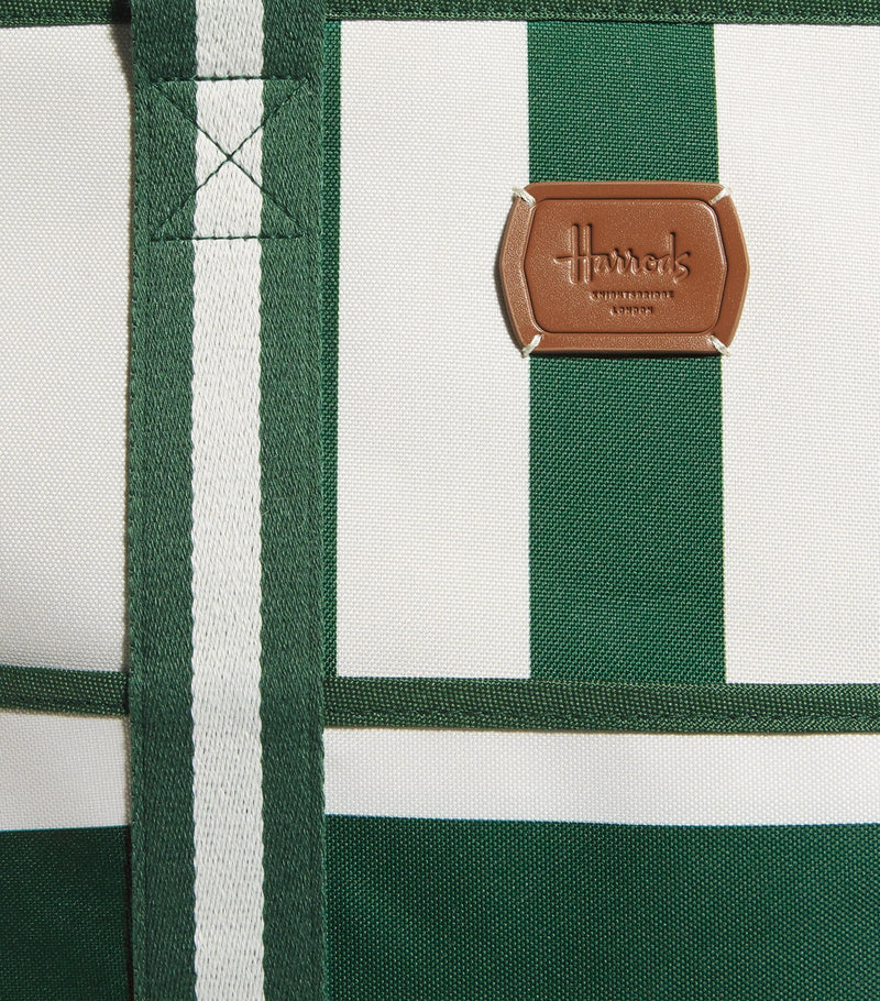 Harrods striped cooler tote bag, UK version