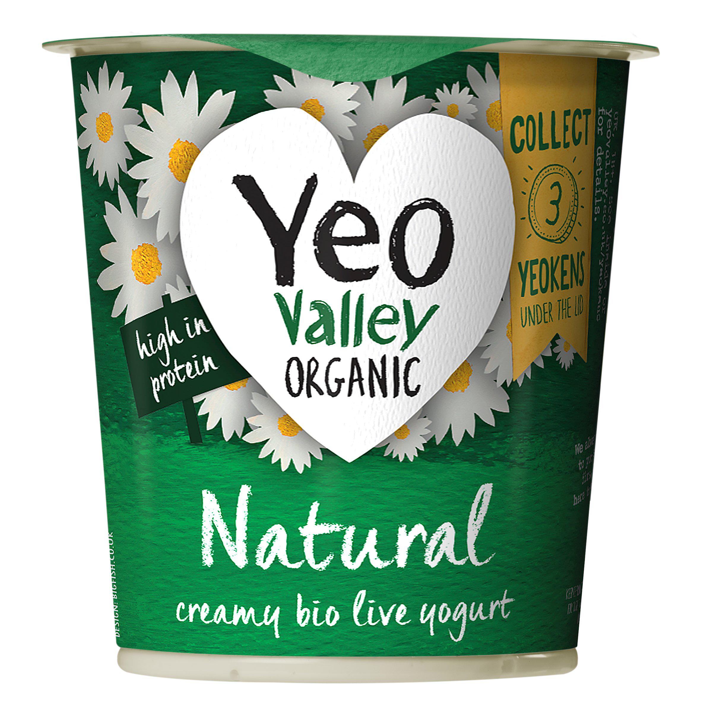 Yeo Valley Organic Natural Yogurt 150g GOODS Sainsburys   