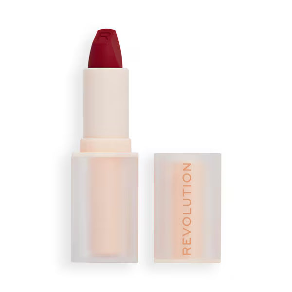 Revolution Lipstick CEO Brick Red, imported from the UK