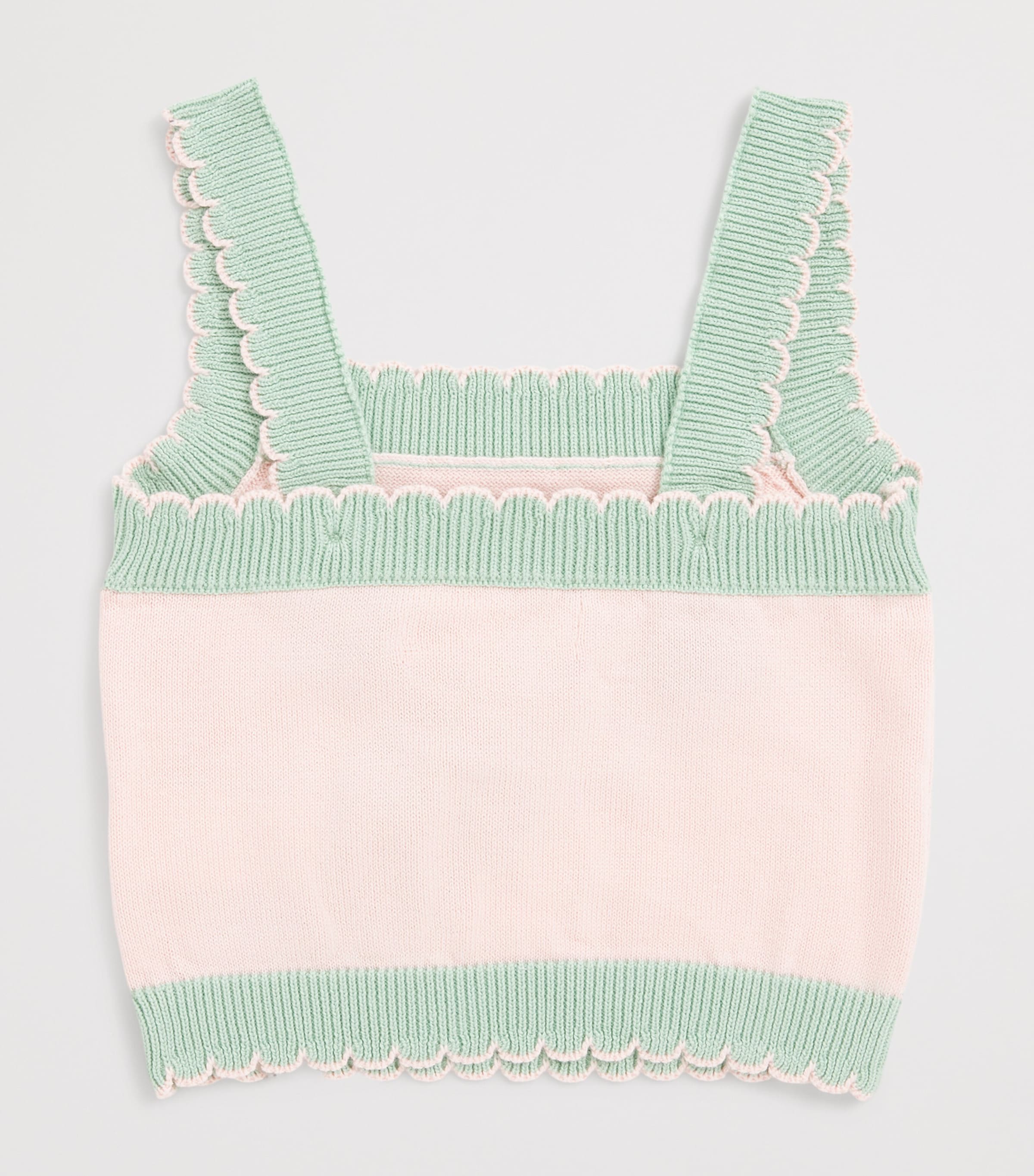 Gingersnaps cotton intarsia bird top 6-36 months, UK version