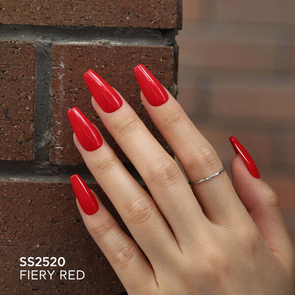 Bluesky gel polish Fiery Red 10ml (British brand)