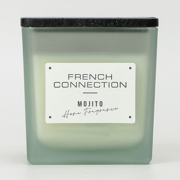 French Connection Square Range Mojito Candle 220g (British brand)