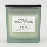 French Connection Square Range Mojito Candle 220g (British brand)