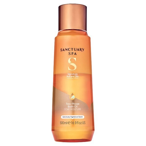 Sanctuary Spa Signature Natural Oils Two Phase Bath Oil GOODS Superdrug   