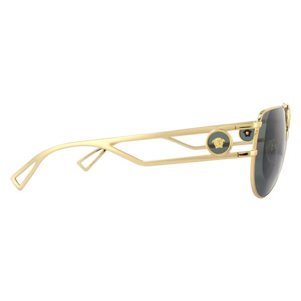 Versace VE2225 gold unisex sunglasses - British product