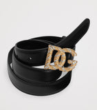Dolce & Gabbana calfskin logo belt 2.5cm, imported from the UK