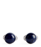 Babette Wasserman sodalite power orb cufflinks 2cm (British brand)