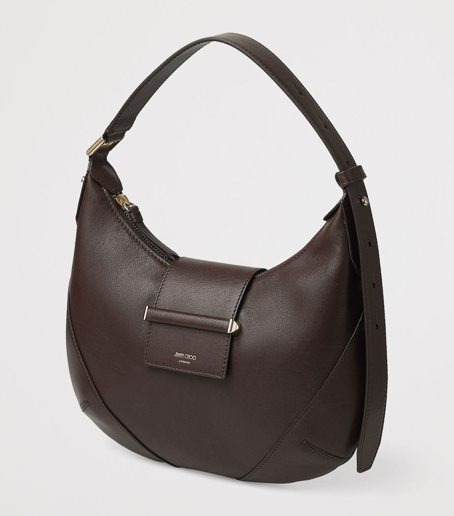 Jimmy Choo Small Bar leather shoulder bag (British brand)