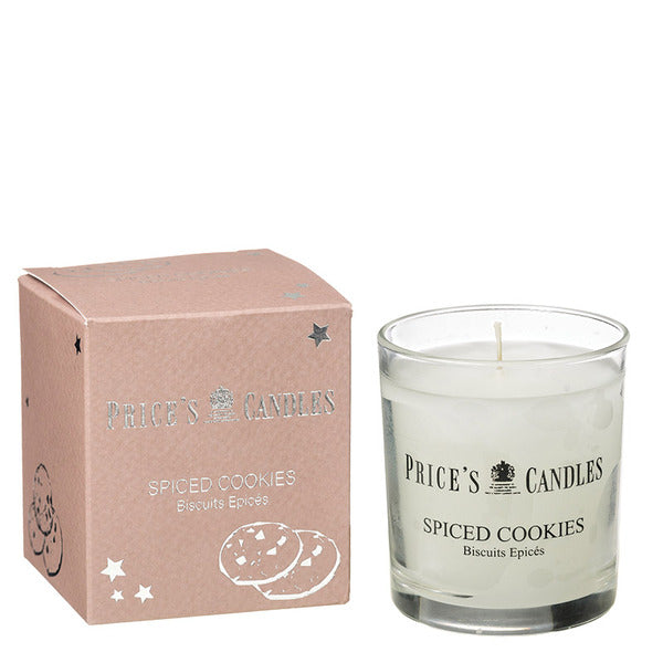 Price's Candles Luxury Boxed Jar Candle - Spiced Cookies