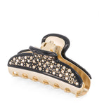 Alexandre de Paris gold-plated claw hair clip 7.5cm (British brand)