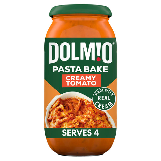 Dolmio Pasta Bake Creamy Tomato Pasta Sauce 500g Italian Sainsburys   