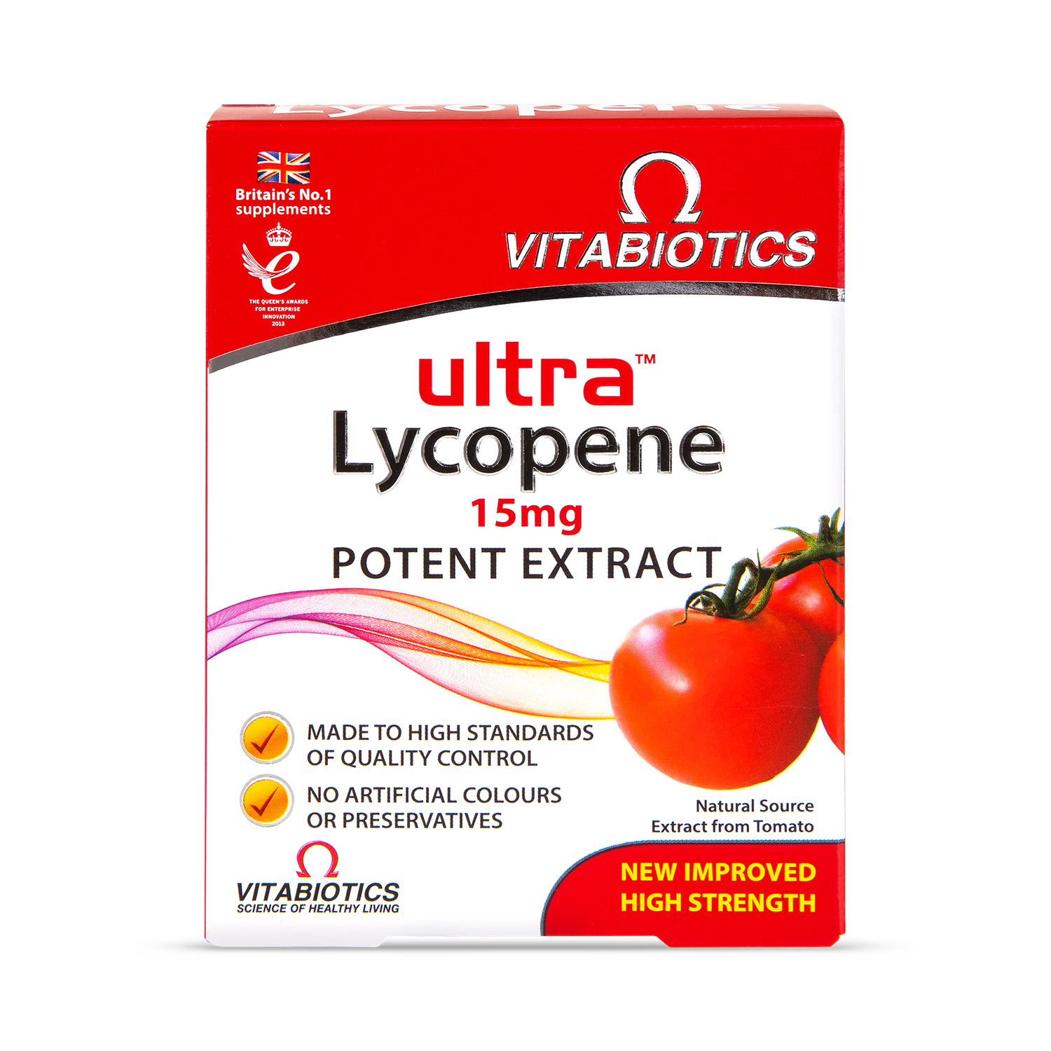 Vitabiotics Ultra Lycopene 30 Tablets (British brand)