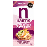 Nairn's Super Seeded Organic Oatcakes 200g Lunchbox snacking Sainsburys   