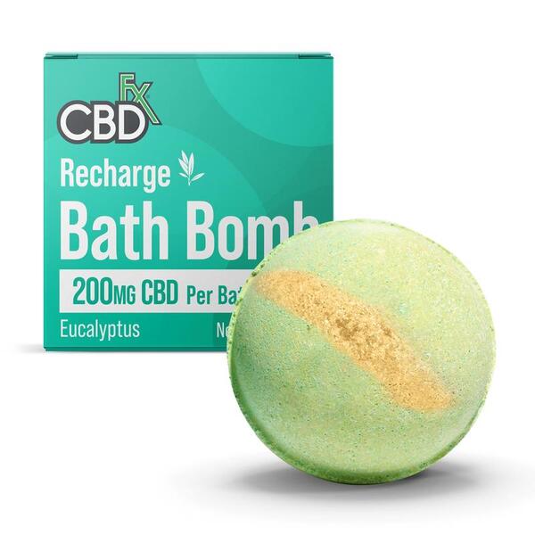 CBDfx Recharge Bath Bomb - 200mg CBD GOODS Superdrug   