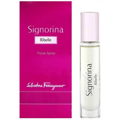 Superdrug Salvatore Ferragamo Signorina Ribelle Women's Eau de Parfum Purse Spray 10ml- Buy online at McGrocer